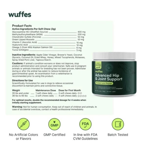 Wuffes For Small & Medium Breeds - Picture 4 of 6